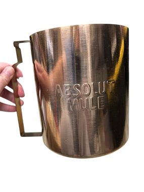 Massive Absolut Vodka Copper Mule Bar Tip Jar New in Bx